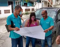 Vereadora e equipe da Rio Águas realizam visita técnica em ruas de São Gonçalo