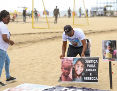 ONG protesta contra morte de crianças e adolescentes no Rio de Janeiro