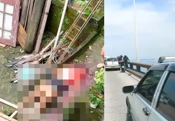 Tragédia em São Gonçalo: orientadora de trânsito morre e motorista de van se joga da Ponte Rio-Niterói; ele é suspeito de cometer o crime 