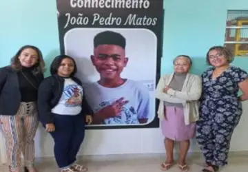 Escola presta homenagem aos dois anos da morte de João Pedro