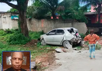 Tragédia em São Gonçalo: entregador retornava do trabalho e idosa conversava quando foram atropelados por caminhão