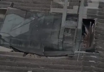 Telhado e muro de escola municipal desabam no Rio