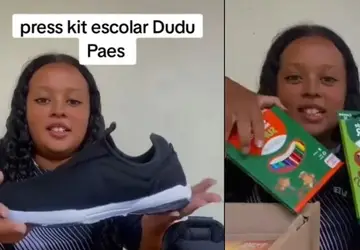Estudante viraliza com unboxing de kit escolar distribuído no Rio 