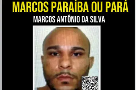 Marcos Paraíba é um dos traficantes que sequestraram helicóptero no Rio 