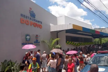 Restaurante do Povo é inaugurado em São Gonçalo e vai garantir 3 mil refeições diárias