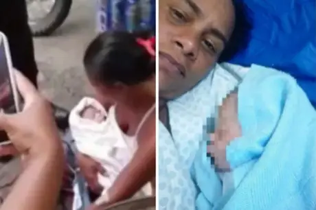 RJ: Mulher dá à luz no meio da rua após deixar hospital em Campo Grande