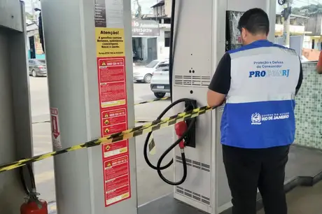 Posto de combustíveis é interditado pela 2º vez em São Gonçalo