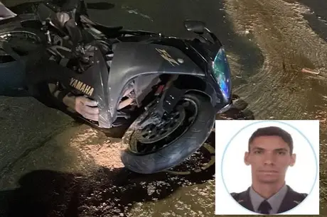 Sargento da PM morre em acidente de moto na BR-101, em São Gonçalo