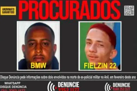Disque Denúncia pede informações dos assassinos de ex-policial militar 