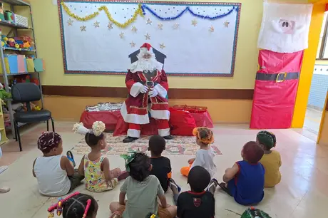 Ecoponte presenteia mais de 3 mil crianças com o projeto Papai Noel Existe