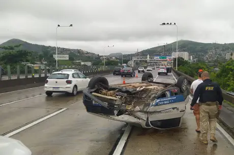 Atenção: acidente grave na Ponte Rio-Niterói deixa pessoas feridas, tráfego afetado