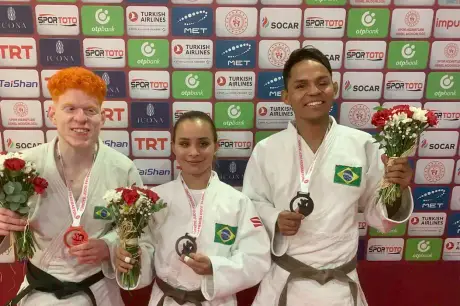 Judô paralímpico: Brasil conquista duas medalhas de prata e uma de bronze na abertura do Grand Prix na Turquia.