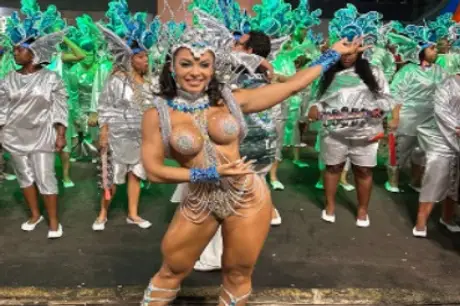 Acadêmicos de Niterói: Monique Rizzeto terá reinado duplo no carnaval de 2025
